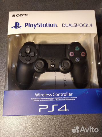 Новый Джойстик Геймпад Dualshock 4 PS4v2 Черный