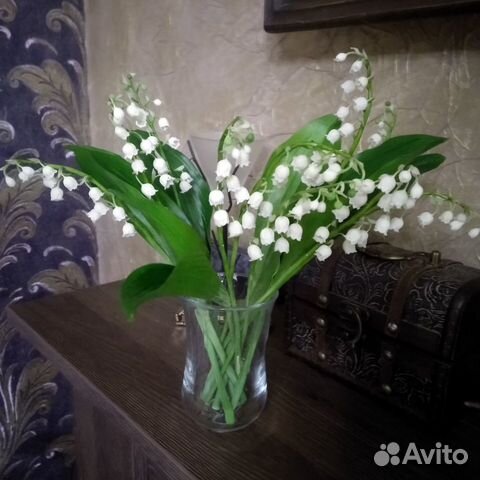 Ландыши цветы из холодного фарфора