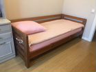 Кровать односпальная без матраса объявление продам