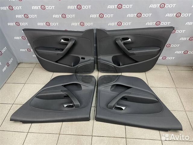 Дверные карты комплект VW Polo (Sed RUS) 2011