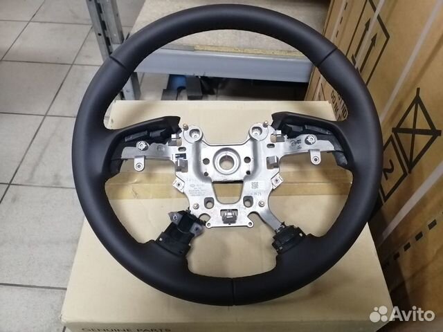 Руль на Дженезис кожаный. Новый. Оригинал