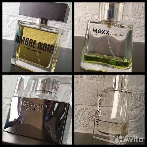 Парфюмерия мужская Остаток с флаконом