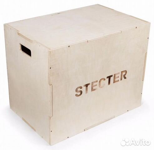 Тумба для прыжков 75-60-50 см (фанера) для кроссфи