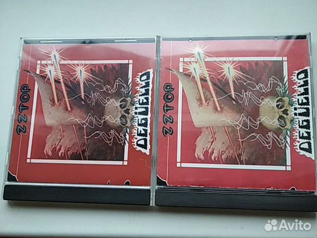 ZZ Top Van Halen CD фирменный