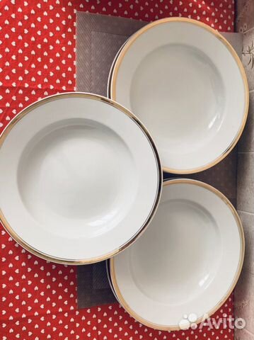 Тарелки глубокие Дулево СССР