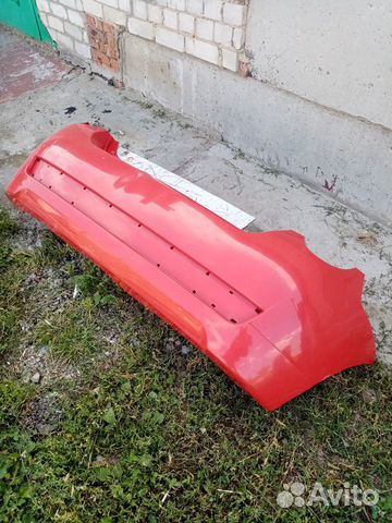 Задний бампер Шевроле Авео хэч 2010 год оригинал