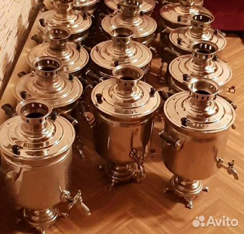 Самовар на дровах старинный СССР