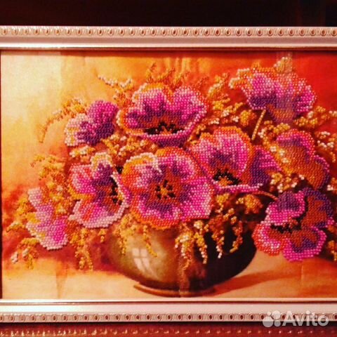 Продам вышивку бисером