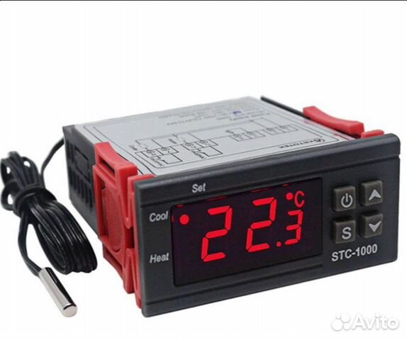Регулятор температуры термостат STC-1000