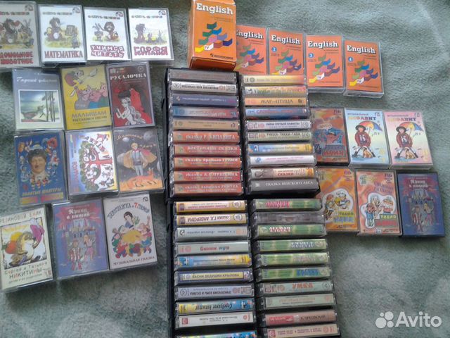 Сказки, обучающие аудиокассеты для детей