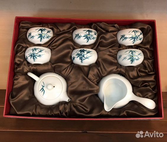 Сервиз чайный церемониальный (фарфор)