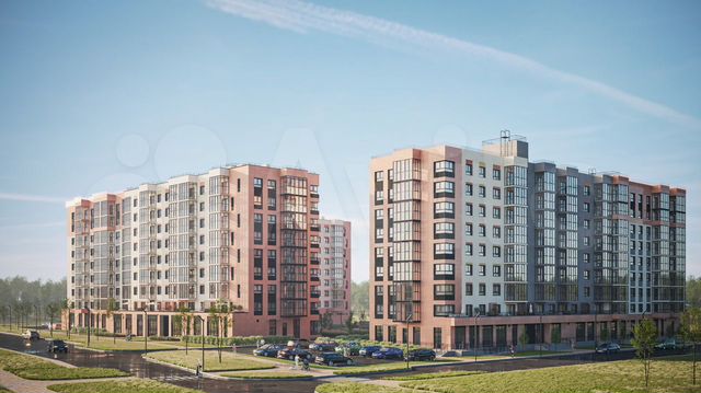 4-к. квартира, 68,9 м², 3/9 эт.