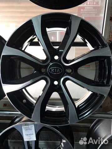 Диски литые R15 K7 K-110 4*100*54.1 на Rio