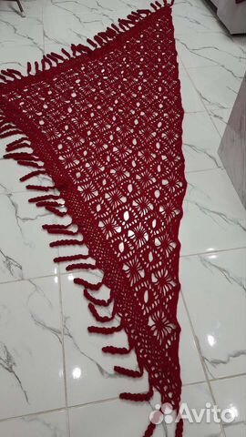 Платок шаль косынка из шерсть