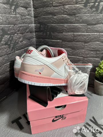 Кроссовки Nike Dunk SB low Pink Pigeon