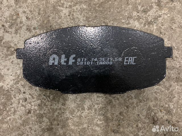 Тормозные колодки hyundai i30 ceed