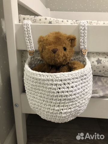 Корзинка на детскую кроватку