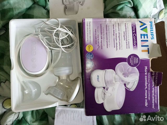 Молокоотсос avent электрический