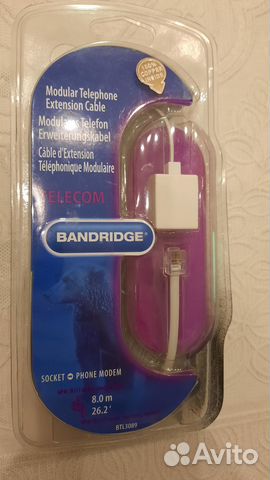 Удлинитель телефонного кабеля