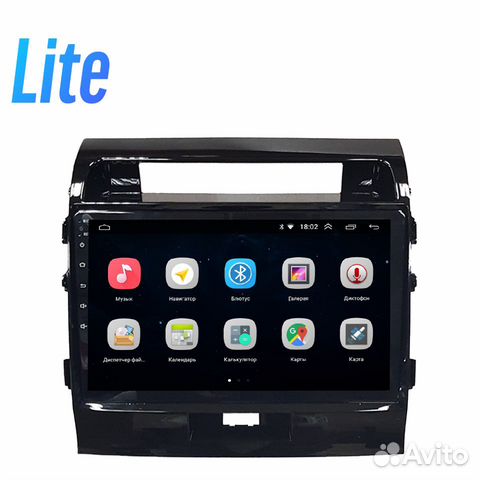 Магнитола Parafar Land Cruiser 200 2007+ Android