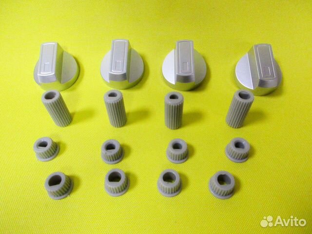 Ручки универсальные серебристые