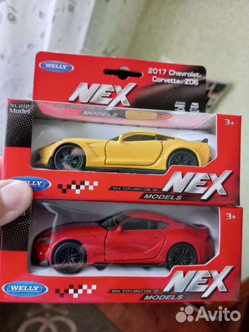 Модели Chevrolet и Supra от Welly