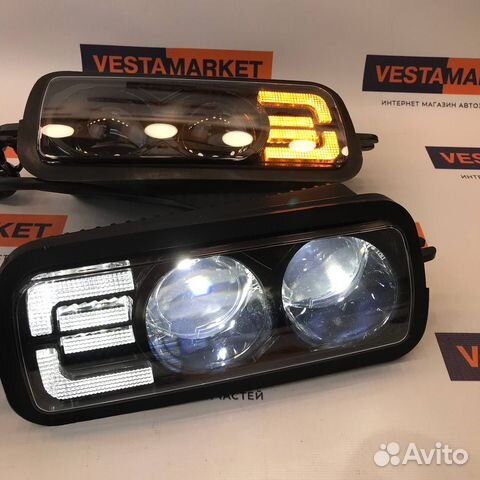 Подфарники (надфарники) LED 