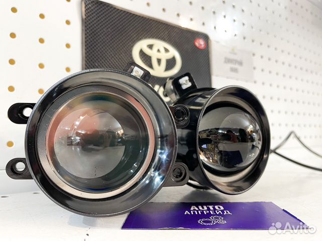 Противотуманки на toyota camry 100w