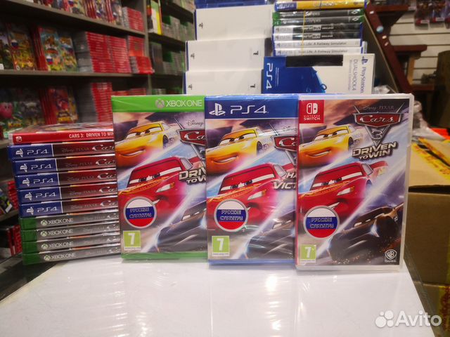 Cars 3 Driven to Win (Тачки 3) PS4, Xbox, Switch