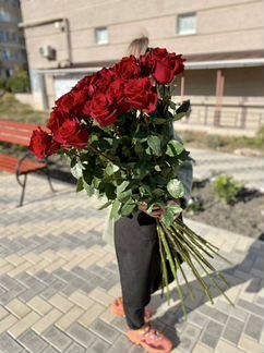 Роза 100см. Букеты. Цветы с Доставкой