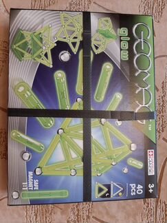 Конструктор Geomag светящийся оригинал 40 де