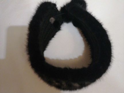 Норковая повязка на голову