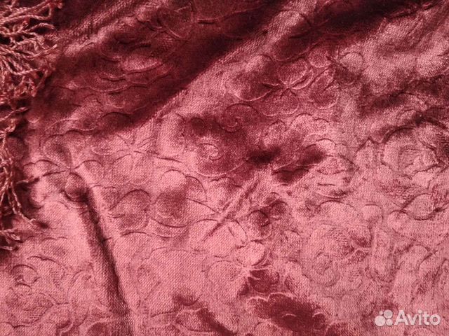 Плюшевая скатерть СССР