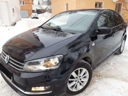 Volkswagen Polo 1.6 AT, 2016, 62 160 км