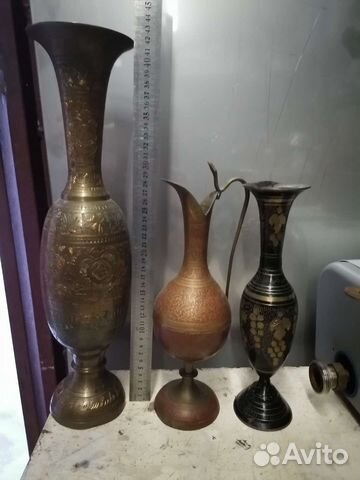 Ваза Индия латунь