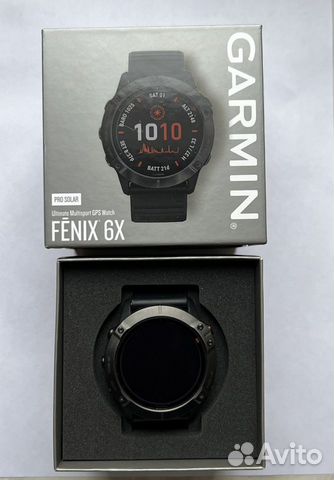 Часы garmin fenix 6x pro solar