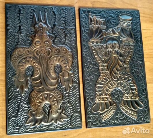 Панно чеканное - серии