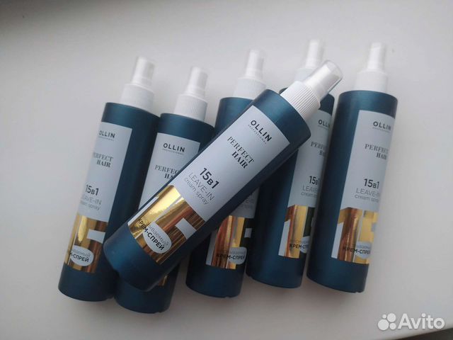 Ollin 15 в 1-Несмываемый крем-спрей для волос