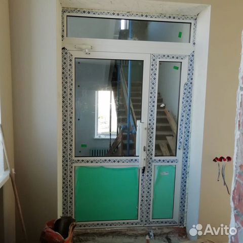 Алюминиевые двери