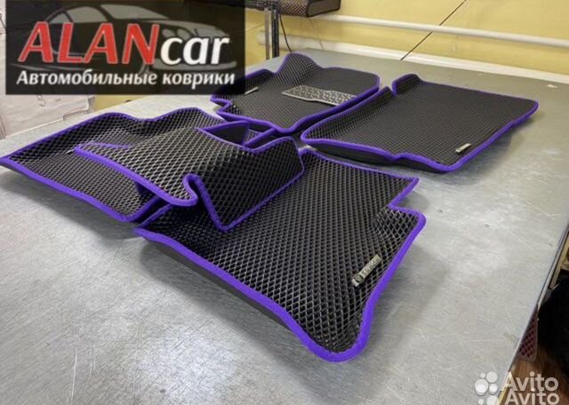 Ева Коврики Эва/Eva с бортами 3D