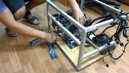 Готовая Майнинг ферма, помощь, сборка