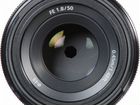 Sony 50mm f/1.8 FE Sony E full frame объявление продам