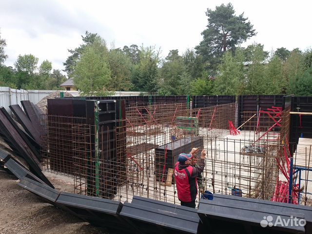 Аренда крупнощитовой опалубки