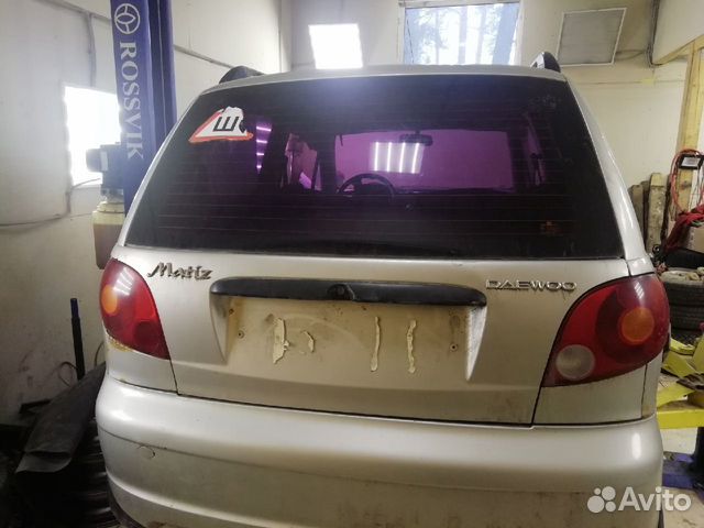 Крышка багажника дэу матиз в сборе с стеклом