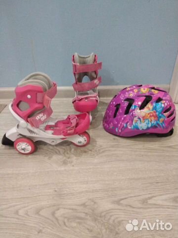 Детские раздвижные ролики 26 29