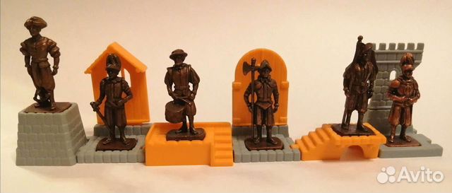 Киндер-сюрприз. Солдатики (металл)