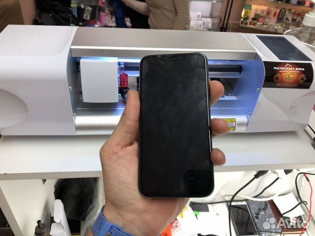 iPhone 11 pro max гидрогелевая плёнка 360