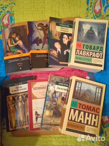 Книги разных жанров, большинство новые