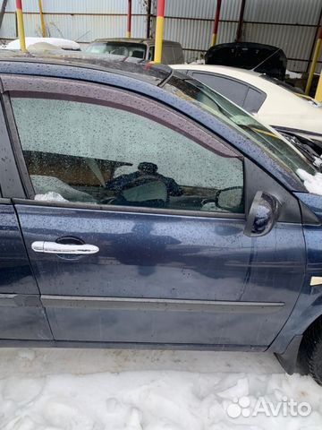 Renault megane 2 седан дверь передняя правая