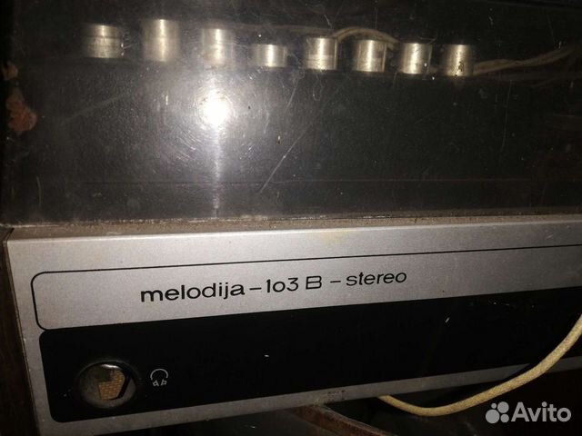 Проигрыватель винила melodij 103 b + колонки 6ас-2